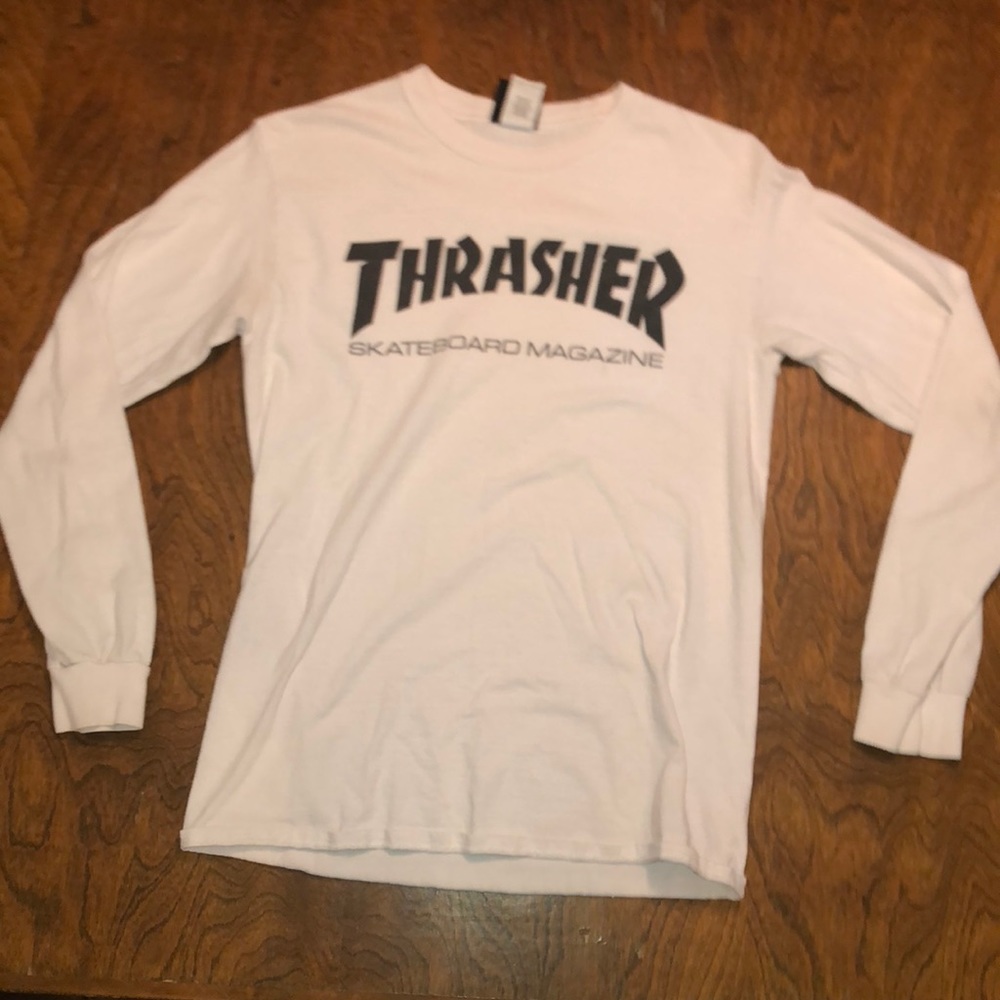 Men's thrasher long sleeve t shirt size: small